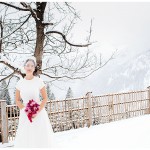 Pink Winter – moderne Hochzeitsinspiration aus den Bergen